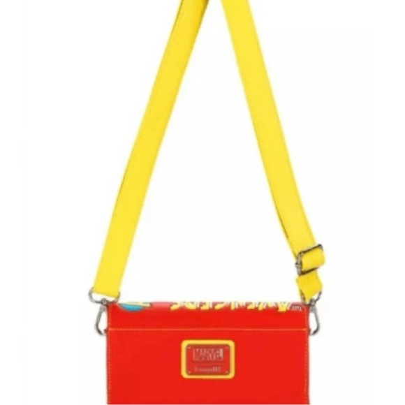 Loungefly Marvel Avengers Comic Crossbody Bag - Disney Parks Genuine Merchandise - Picture 4 of 4